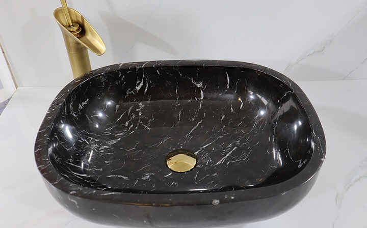 Mẫu Chậu lavabo đá tự nhiên sang trọng